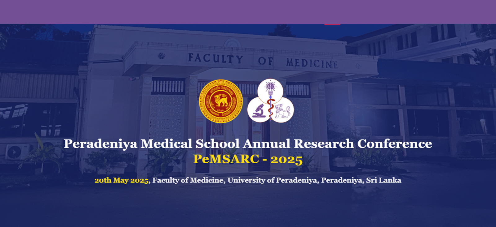 Peradeniya Medical School Annual Research Conference - PeMSARC 2025