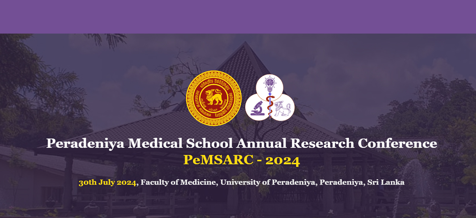 Peradeniya Medical School Annual Research Conference - PeMSARC 2024
